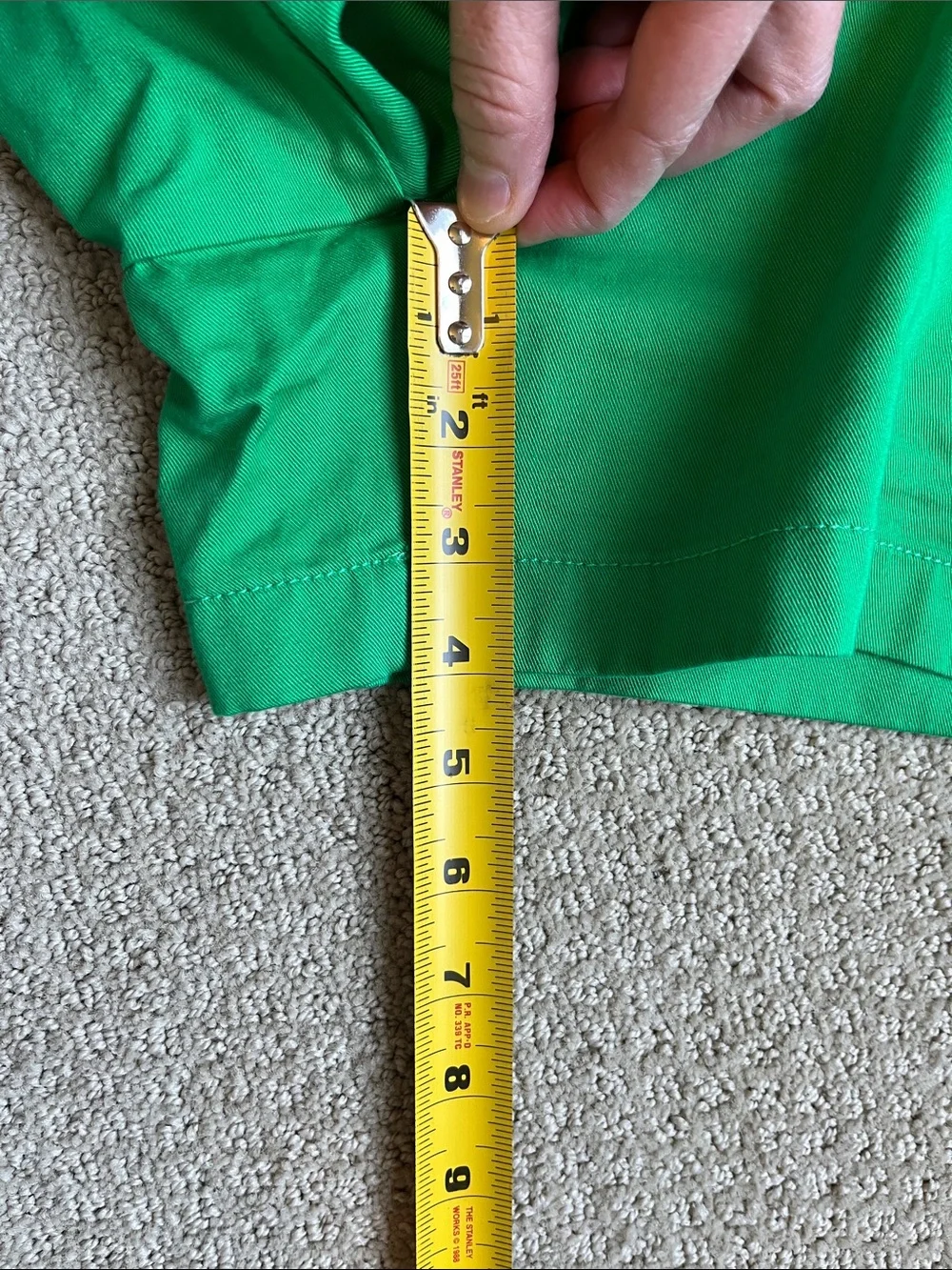 J. Crew 4” Kelly Green Cotton Chino Shorts 2
